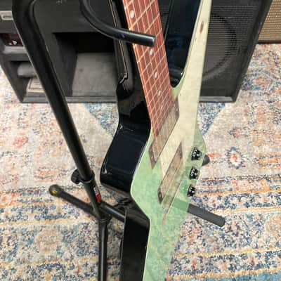 Brad Whitford’s Aerosmith, Gibson Explorer "Guitar Hero Prop" Authenticated! (#174) Sea Foam Green image 11