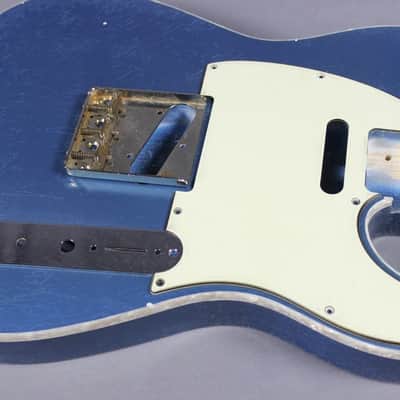 MJT Official Custom Order Vintage Aged Nitro Single Bound Guitar Body Mark Jenny VTT image 2