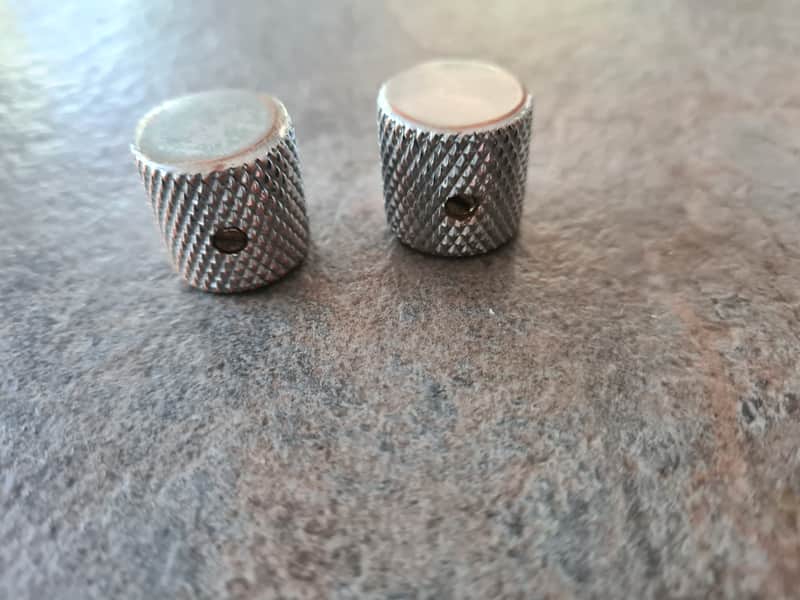Vintage Fender Telecaster Precision flat top knobs 60s 70s 80s image 1