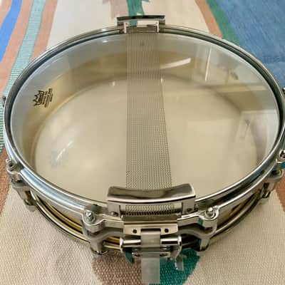 Pearl  Pearl 14’’x 3.5’’ free floating brass shell…piccolo brass snare drum 1997 image 8