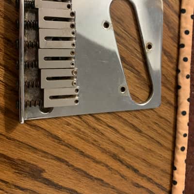 Vintage Telecaster Bridge 80’s-90’s? - Chrome image 1
