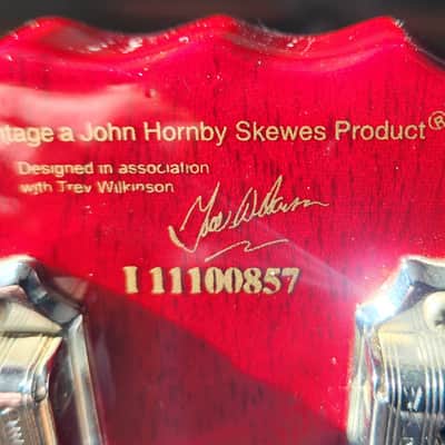 Vintage V100 (non-reissue) Les Paul Cherry Burst 2011 UK image 14