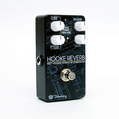 Keeley Hooke Spring Reverb Tremolo and Fugue Pedal, Black (KHooke) image 2