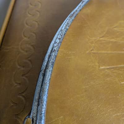 Pearl MIJ 16" 7 Lug Drum Hoop 1960s image 14