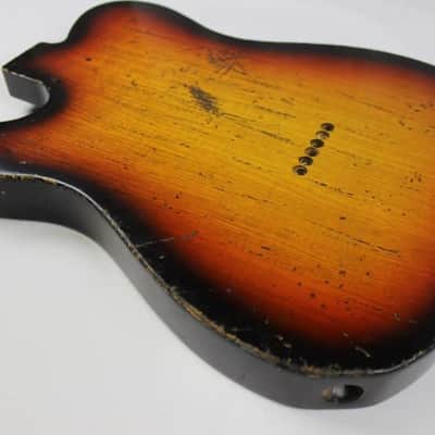 MJT Official Custom Order Vintage Aged Nitro Guitar Body by Mark Jenny VTT CUSTOM Sunburst image 9