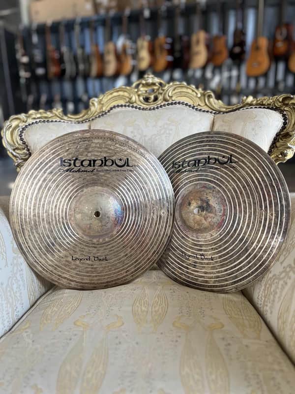 Istanbul Mehmet 14" Legend Dark Hi Hat image 1