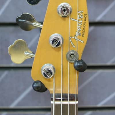Fender Mike Dirnt Road Worn Precision Bass White Blonde Rosewood - Incl Hardshell Case image 4