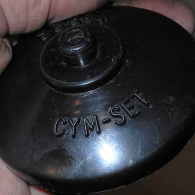 Vintage 1975 FIBES "CYM-SET" plastic cymbal cup assembly image 2