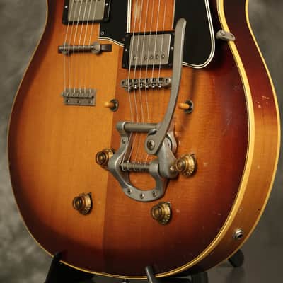 1959 Gibson Double Mandolin EMS-1235 Doubleneck w/factory Bigsby Sunburst image 5