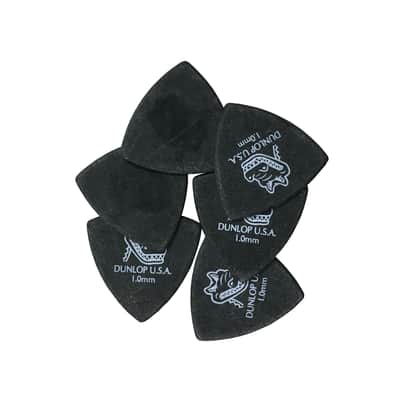 Dunlop Guitar Picks Gator Grip Small Triangle 1.0mm 6-pack
