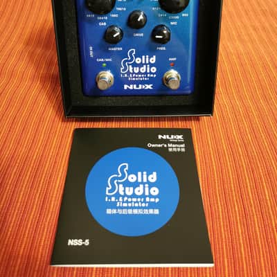 NuX Solid Studio IR and Power Amp Simulator | Reverb NuX Solid Studio IR and Power Amp Simulator | Reverb