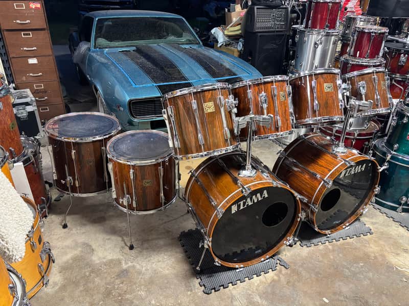 Tama Artstar Cordia Drum Set.  Original Owner with optional 20 inch floor Tom and matching 8 x 14 snare drum. image 1