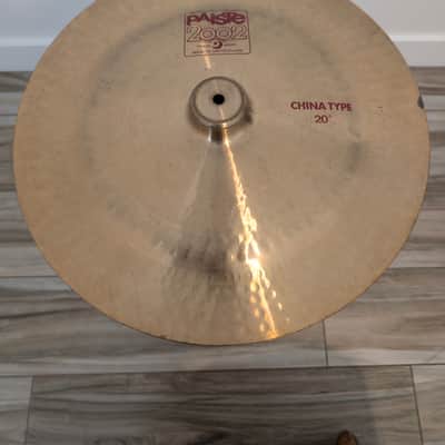 Paiste 20" 2002 China Type Cymbal 1980 - Present - Traditional image 1