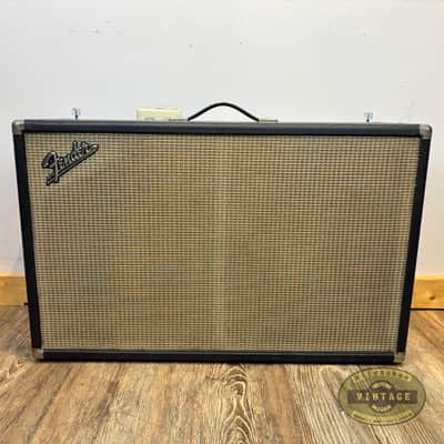 Vintage 1967 Fender Bandmaster AB763 Tube Guitar Amp Head & 2x12" Piggyback Cabinet image 5