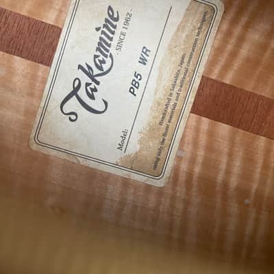 Takamine PB5 WR image 3