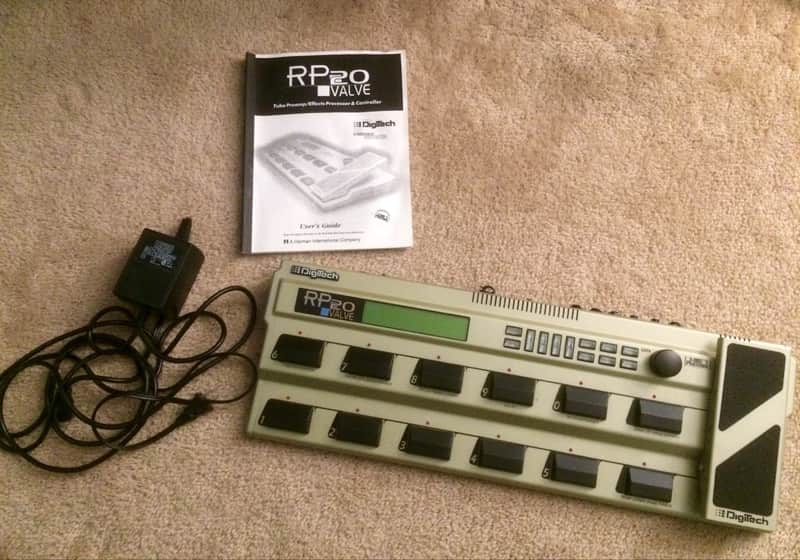 DigiTech RP-20 Valve 1998 Gold | Reverb
