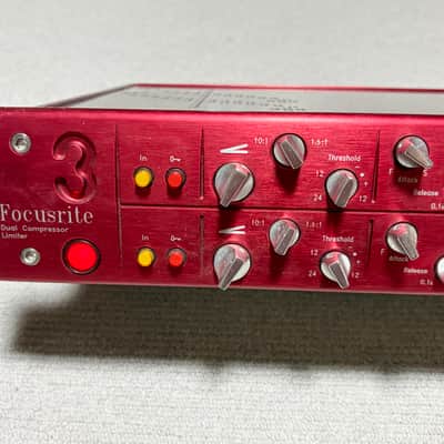 Focusrite Red 3 Dual Compressor / Limiter 2000s - Red image 2