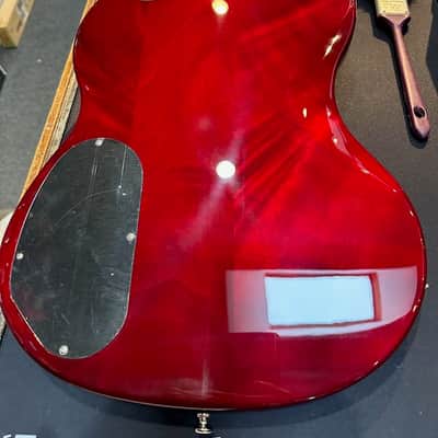 Guild Polara Deluxe Electric Guitar - Cherry Red image 8