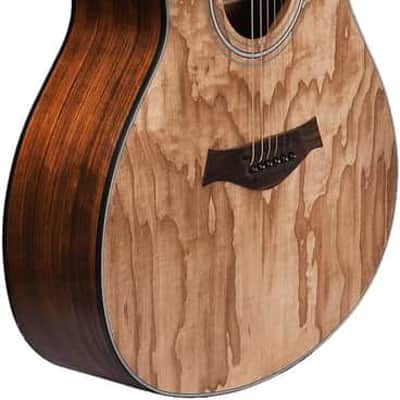 Acoustic Electric Guitar - Electric Acoustic Guitar (Ash Wood) - Semi Acoustic Guitar with Pickup & Inbuilt Tuner - Electro Guitars for Beginners & Professionals image 2