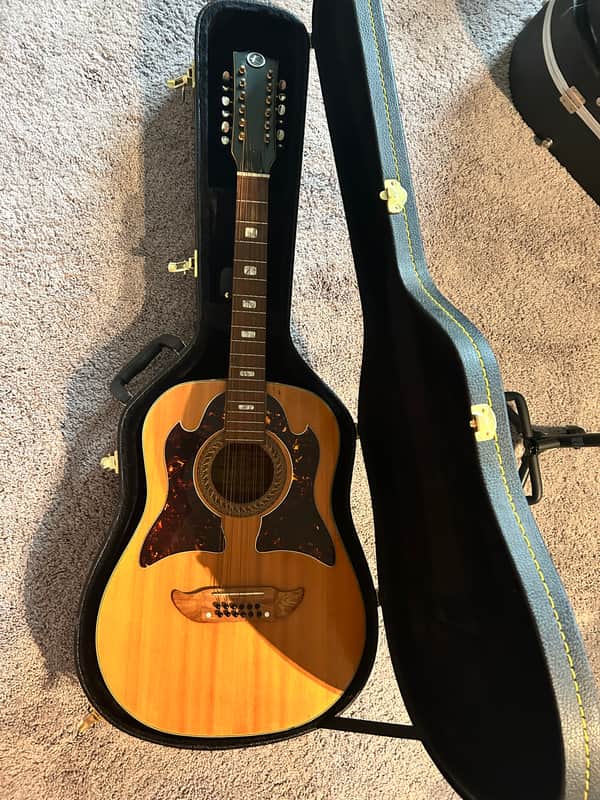 Kay 12-String Acoustic Guitar Model K-7905 w/ Hard Case image 1