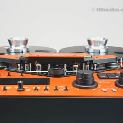 Akai GX-635D Reel-to-Reel Tape Deck - Custom Orange - Professionally Restored - 1 Year Warranty image 20