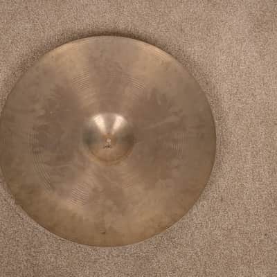 1970s Zildjian 22" A Thin Stamp Ride Cymbal 2930g image 2