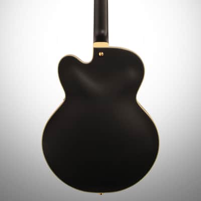 Ibanez AF75G Artcore Hollowbody Electric Guitar, Black Flat image 6