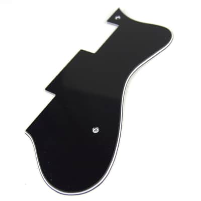 Custom Replacement Guitar Pickguard for Dot Style ,3ply Black