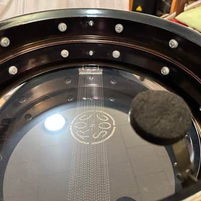 Ludwig Pointy B/O Badge 1970s 70’s 5x14 Black Beauty Snare Drum 1977-1979 image 5
