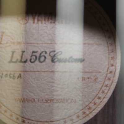 Brand New Yamaha LL56 Custom A.R.E. Original Jumbo Acoustic Guitar - Made in Japan image 6
