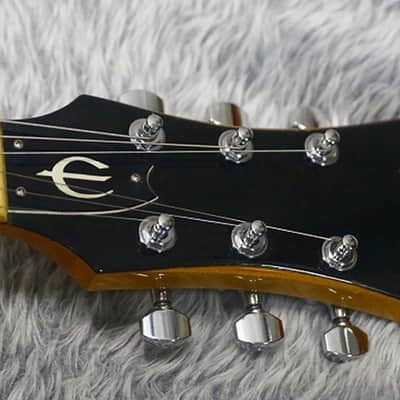 Rare Vintage 1970's made Epiphone Casino Blue Label w/Original HC Made in Japan image 17