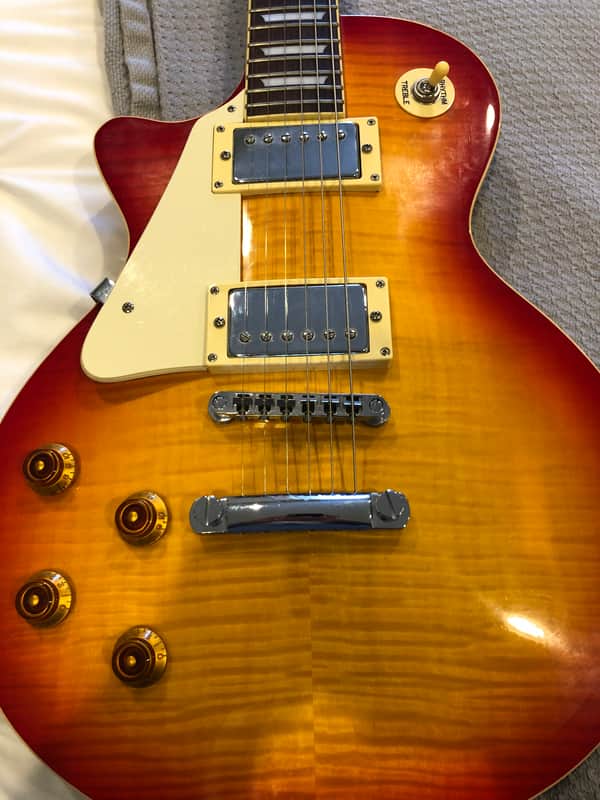 Samick Artist Series Single Cut 2001 Sunburst image 1