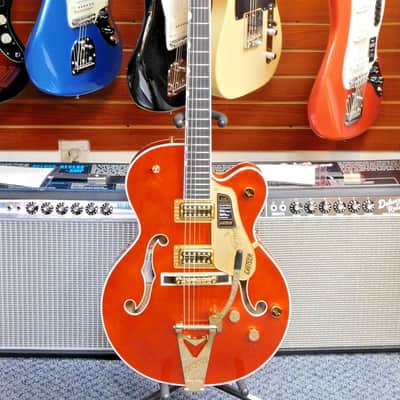 2025 Gretsch Nashville Hollowbody Electric Guitar w/ Case! Orange Stain! VERY NICE!!! image 2