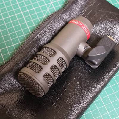 Audio-Technica ATM25 Hypercardioid Dynamic Instrument Microphone 2000s - Dark Gray image 4