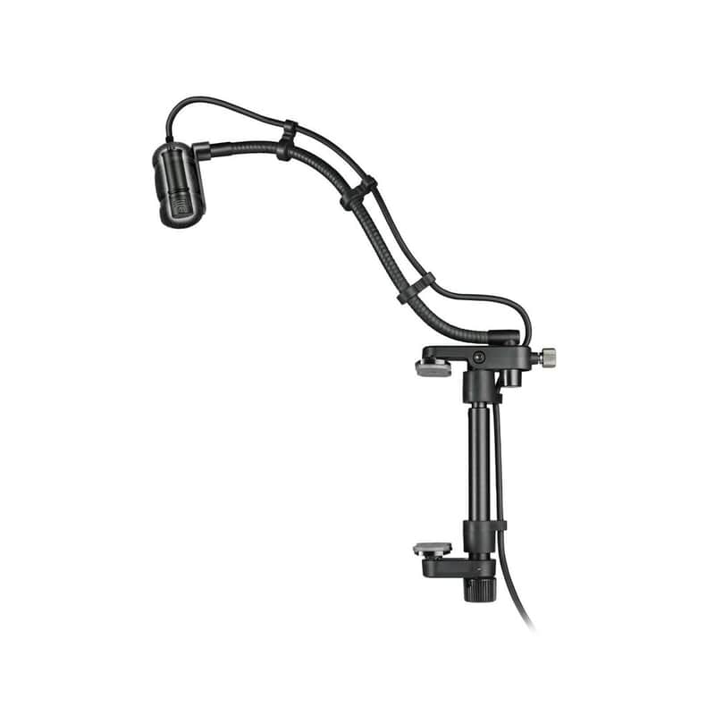 Audio-Technica ATM350a Cardioid Condenser Instrument Microphone w/ Guitar Mount System - 9" image 1