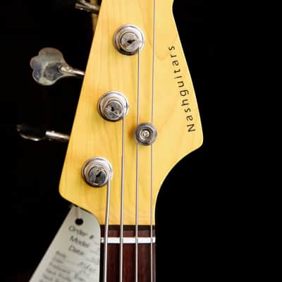 Nash JB-63 Olympic White Bass Guitar image 3