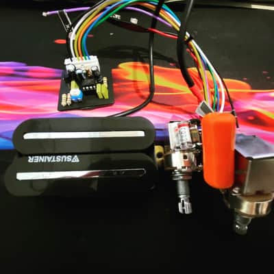 Veyz Sustainer Humbucker Pickup System - Bill Lawrence L500XL Design | Hosco Japan Push Push Potentiometers | Not A Sustainiac Stealth Pro Nor Bill Lawrence L500XL | image 5