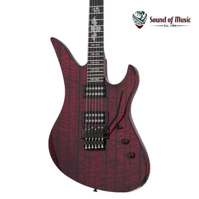 Schecter Synyster Standard Plus Electric Guitar - Transparent Deep Red image 1