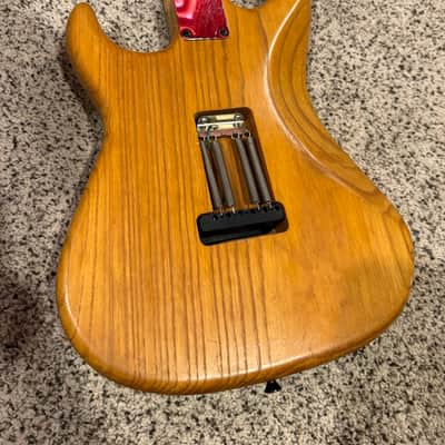 Warmoth Boogie Electric Guitar 7/8ths body Gibson Seymour Duncan 1990s - Natural image 9