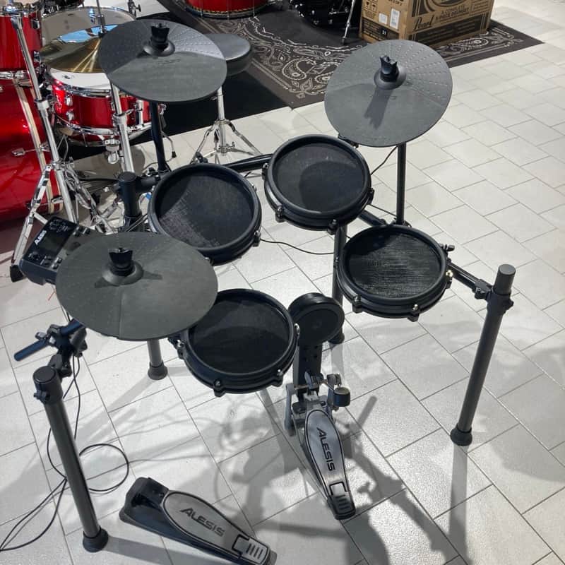 Alesis Nitro Mesh Kit Electronic Drum Set 2010s - Black image 1
