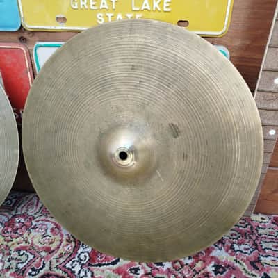 Zildjian Avedis 15" Hi Hat 1963, Vintage. image 3