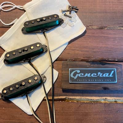 General Vintage Tone  1963 Pickups NOS for Stratocaster Stevies Scatter wound Old Corona wire NOS , image 6