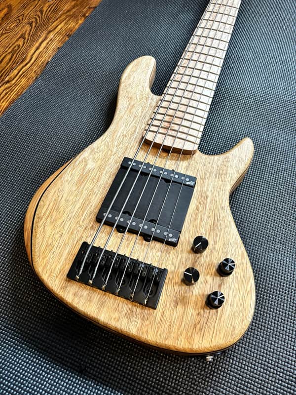 Tom Clement 6 String Bass w/ Mike Pope Preamp image 1