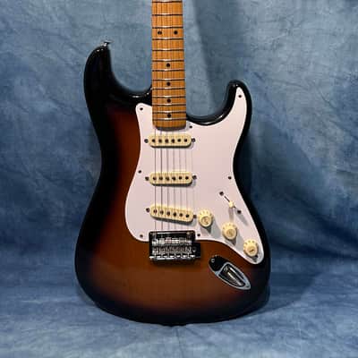 Fender Vintera '50s Stratocaster Modified with Maple Fretboard 2021 - 2-Color Sunburst image 2
