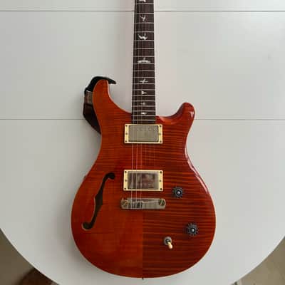 PRS SE Custom 22 Semi-Hollow Orange (2016) - Many Upgrades image 1