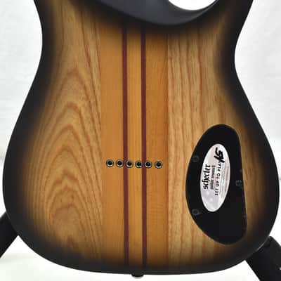 Schecter Banshee Mach-6 Left-Handed Electric Guitar Ember Burst B-Stock image 6
