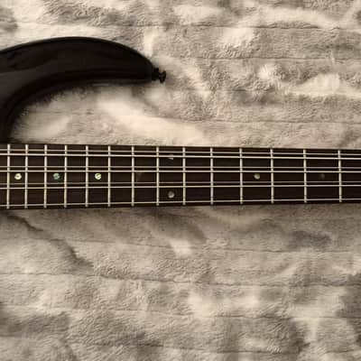 Dean Edge 8 - 8-String Double Course Bass - Active - 2006 - Black Gloss image 8