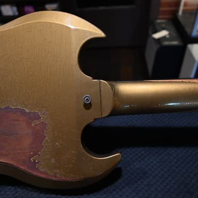 Gibson Custom Shop 1961 SG Standard Murphy Lab Ultra Heavy Aged - Double Gold #0331 image 13