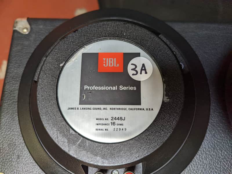 Matched Pair #3 - JBL 2445J 150 Watt 2