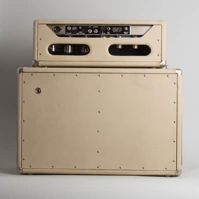 Fender Tremolux AA763 w/Larry Rodgers Reproduction 2x10 Cabinet Piggyback Tube Amplifier (1964), ser. #A01599. image 2